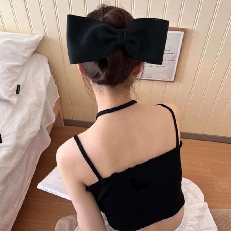 Kẹp Tóc Nơ và Mỏ Vịt Lớn Phong Cách Hàn Quốc, Phụ Kiện Tóc Thanh Lịch và Thời Trang cho Nữ