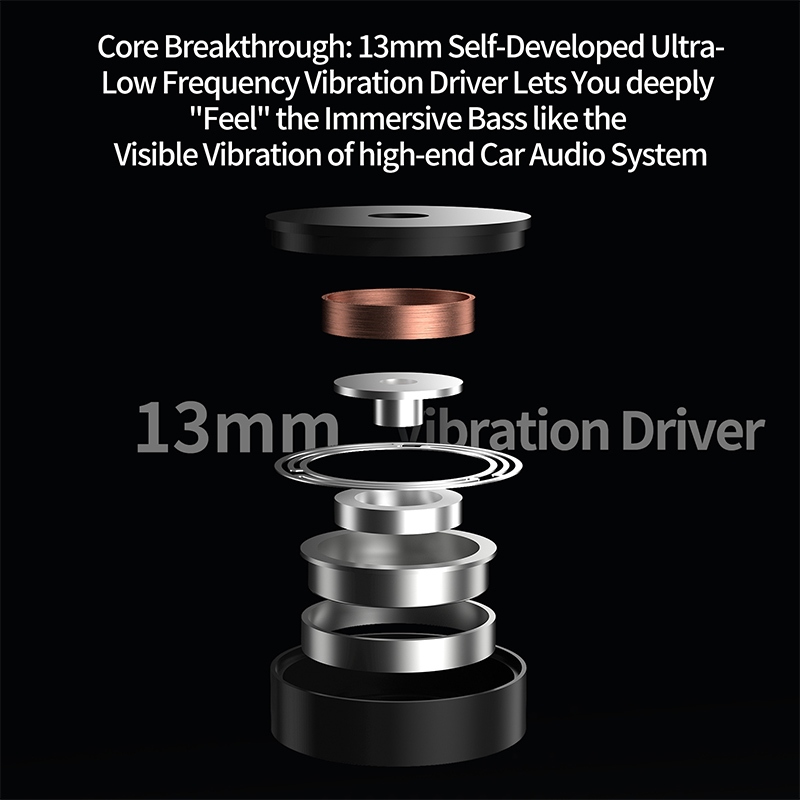 Tai nghe rung tần số thấp KZ Vibe X Tai nghe âm trầm sâu HiFi IEM Âm thanh nổi Tai nghe nhét để chơi game âm nhạc | BigBuy360 - bigbuy360.vn
