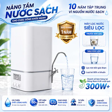Máy lọc nước nhà bếp Máy lọc nước siêu lọc bốn giai đoạn để ngăn bụi bẩn