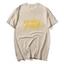 Max Korzh - ❈ ❈ Áo thun mùa hè Bông tai Kẹp áo thun Cotton nguyên chất cổ chữ O Áo thun ngoại cỡ ngắn tay dạo phố Size S-XXXL