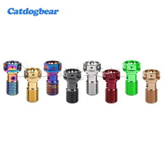 Catdogbear Titan Bolt M10x1.0 / 1.25mm Banjo Bolt cho Brembo Phanh Lin & Bu lông ly hợp lỗ đôi có van chảy máu