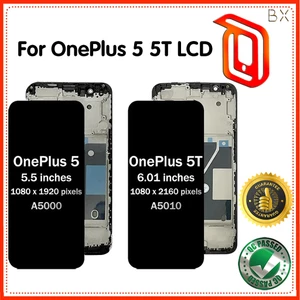 Màn hình LCD TFT cho OnePlus 5 5T Màn hình cảm ứng có khung thay thế