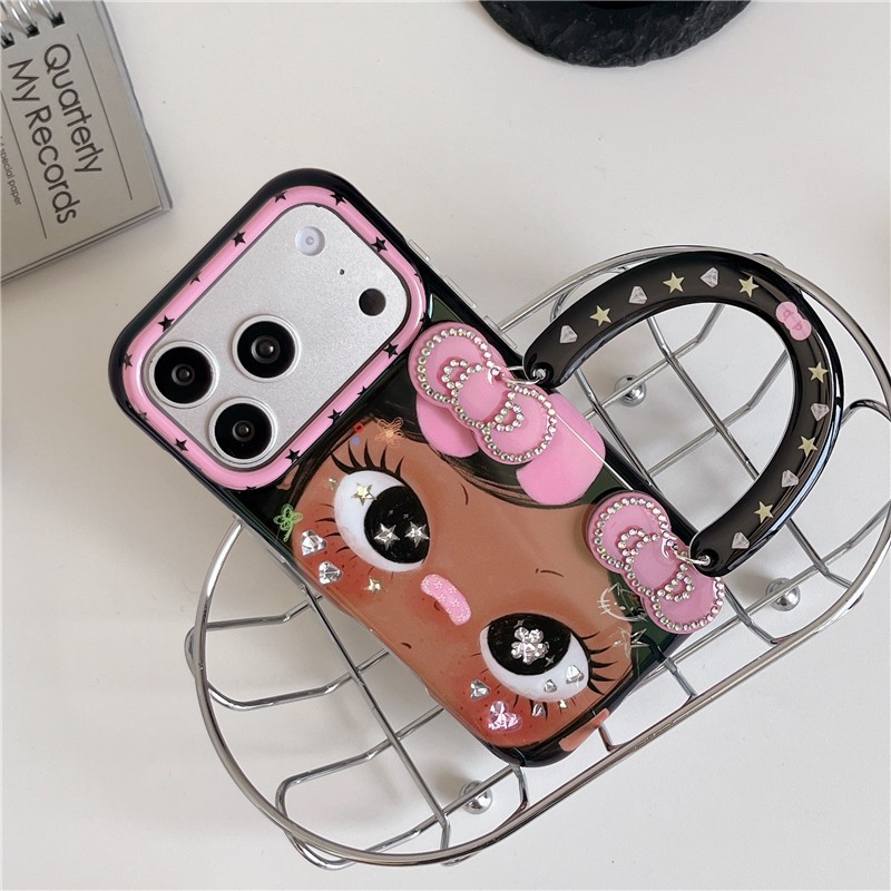 IPhone 17 Pro max Phim hoạt hình bé gái chất liệu TPU xử lý IMD vỏ điện thoại