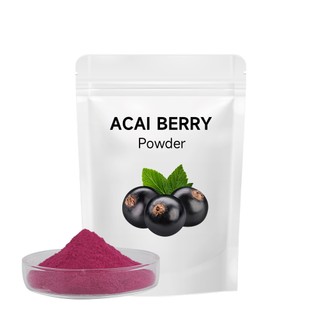 Bột trái cây Acai số lượng lớn chất lượng cao 500g / 1000g Bột Acai hữu cơ Bột Acai Berry