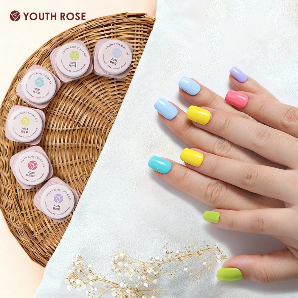 Youth Rose 5g Sơn móng tay màu đỏ thạch nude hồng mới phù hợp cho tiệm làm móng và nghệ thuật làm móng DIY