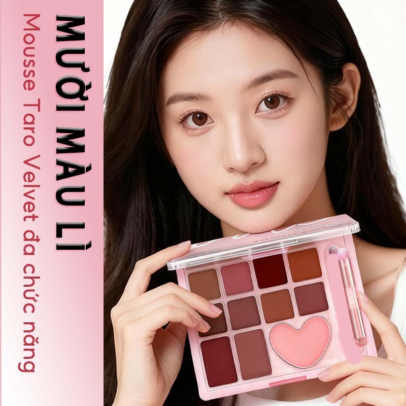 [CFB] Bảng Son CFB Velvet Lip Mud, Lì Mịn, Lên Màu Chuẩn, Lâu Trôi, Sắc Tố Cao