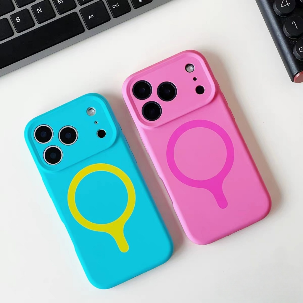 Ốp lưng mềm silicon màu kẹo tương thích cho iPhone 16 pro max 17 pro max Cover