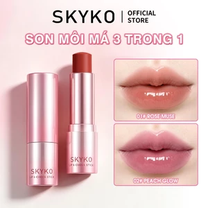 Son môi SKYKO Hydrating Juicy Lips 3 trong 1 cho Lipgloss & Blush 6 màu