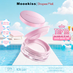 Kem Nền Mooekiss Dạng Nén 10g, Kiềm Dầu, Chống Mồ Hôi, Mịn Lì, Lâu Trôi, Che Khuyết Điểm
