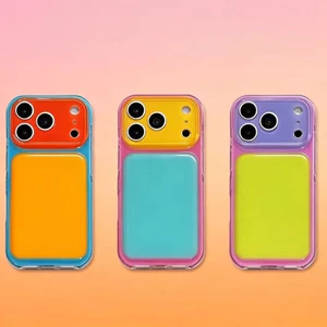 Ốp lưng cứng IMD khối màu Dopamine tương thích cho iPhone 15 pro max 16 pro max 17 pro max