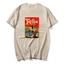Nam Felix The Cat Áo Thun Cotton Nguyên Chất Top Tee Mùa Hè Y2K Ngộ nghĩnh Áo Thun Ngắn Tay Cổ Tròn Hippie In Hình Áo Thun