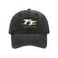 Isle of Man TT Xe Máy Đua Logo Nam Nữ Mũ Bóng Chày Đau Khổ Mũ Denim Cổ Điển Ngoài Trời Phù Hợp Với Snapback Mũ