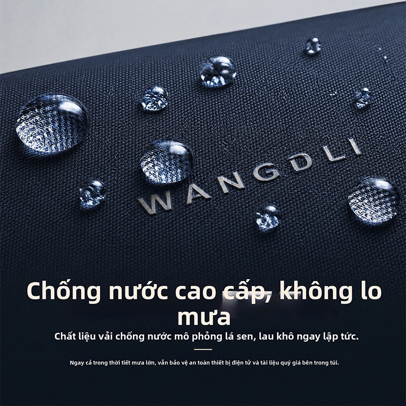 Ba lô máy tínhBalo Laptop Nam Cao Cấp Chống Nước, 2 Ngăn Máy Tính, Đựng Máy 15.6 Inch, Thời Trang Văn Phòng, Đen/Xanh Đậm