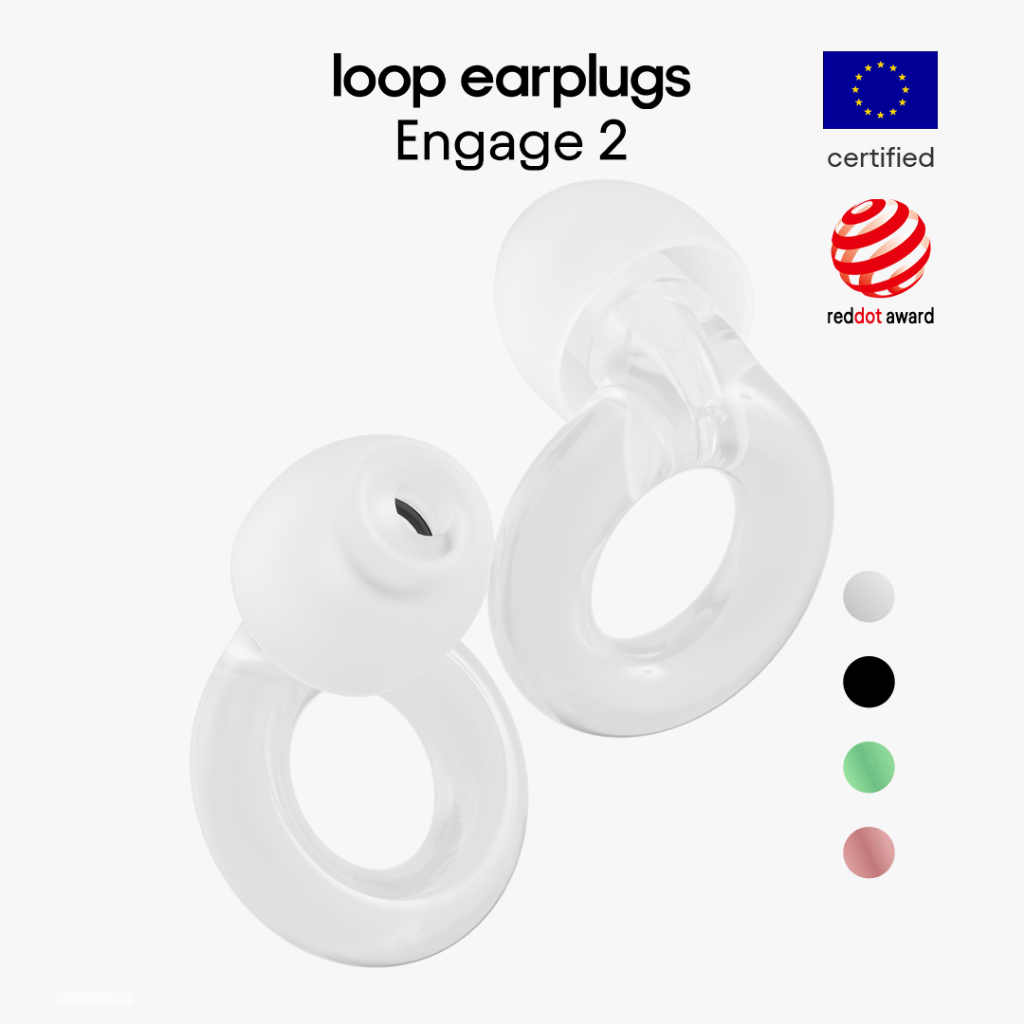 Loop Engage 2 - Nút tai giảm tiếng ồn có độ trung thực cao (16 dB) dành ...