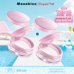 Combo 2 Kem Nền Mooekiss Dạng Nén 10g, Kiềm Dầu, Chống Mồ Hôi, Lâu Trôi