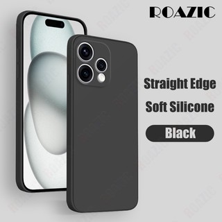 Tương thích với [OPPO Reno 15F] Ốp điện thoại Vỏ silicon lỏng mềm viền vuông Vỏ máy ảnh Vỏ bảo vệ mặt sau mỏng SYT01
