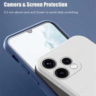Tương thích với [OPPO Reno 15F] Ốp điện thoại Vỏ silicon lỏng mềm viền vuông Vỏ máy ảnh Vỏ bảo vệ mặt sau mỏng SYT01