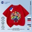 NASA Roblox 67 Trẻ em ngắn tay mùa hè Cotton nguyên chất thoáng khí vừa lớn Trẻ em in hình vui nhộn