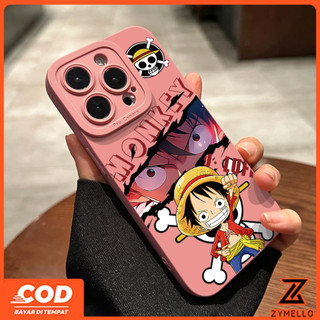 Ốp Lưng Cho OPPO Reno 16F Reno15 F Reno14F Reno14 Pro Reno 13F Reno12 F Reno 11F Reno10 Reno8Z Reno7Z Reno8T Reno5 Reno4 Reno6z Hoạt Hình Graffiti Anime One Piece Điện Thoại TPU Chống Sốc