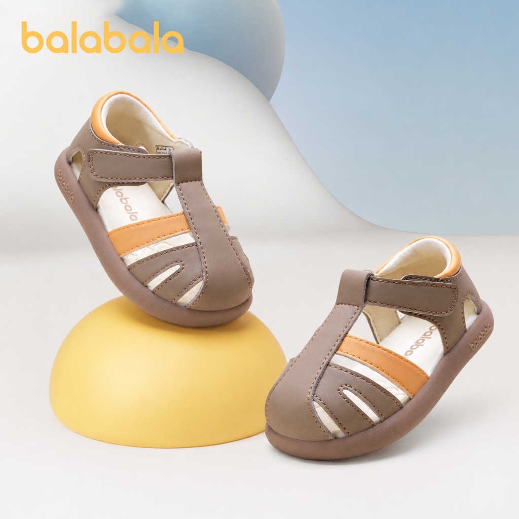 Balabala Trẻ Em Xăng đan Trẻ Em Giày Trẻ Sơ Sinh Giày Tập Đi Bé Trai Bé Gái Chống Trơn Trượt Mùa Hè 2025 Mới Đế Mềm Nhẹ Thoáng Khí Thoải Mái Giày Đi Biển Ngoài Trời