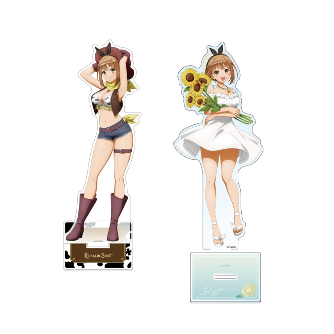 Giá đỡ Acrylic Atelier Ryza - Reisalin Stout (Ryza) & Klaudia Valentz | Trang trí bàn làm việc hình Anime