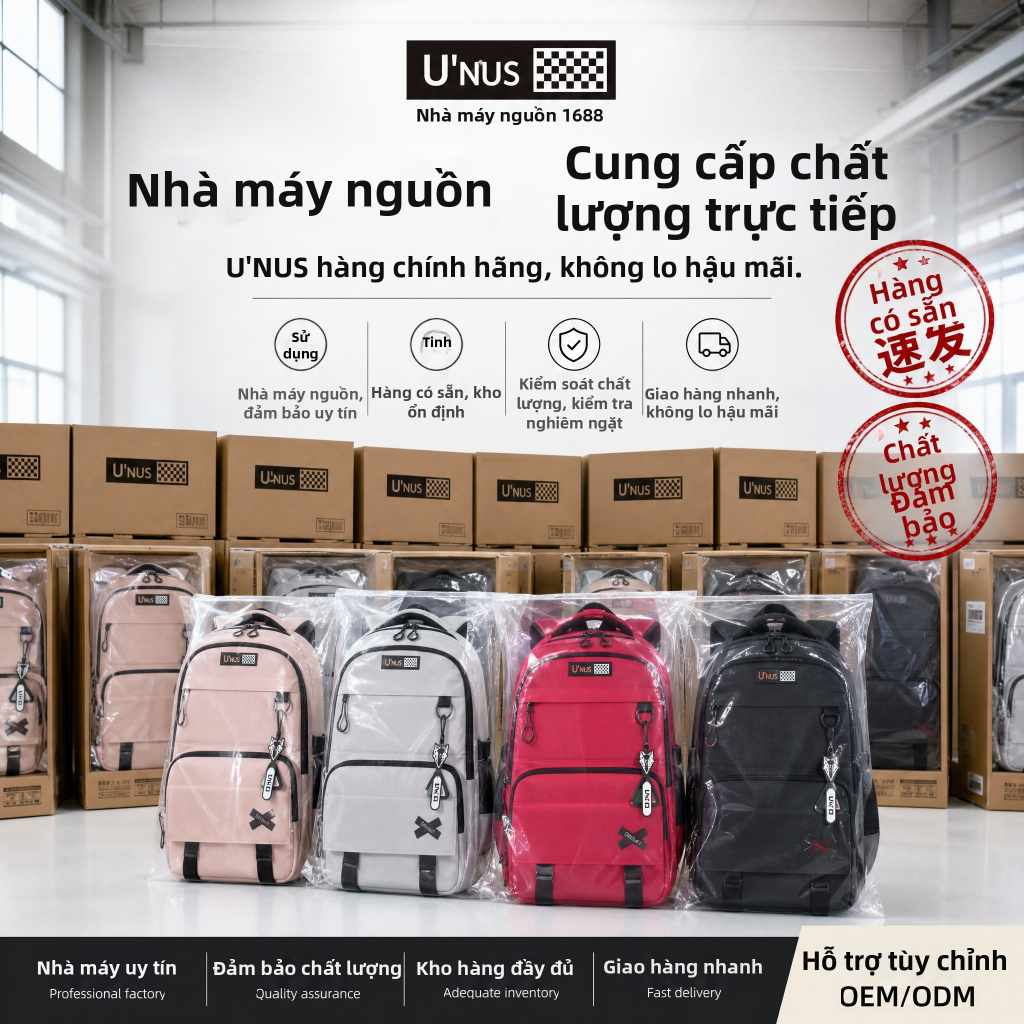 Ba lô học sinh cấp 2 cấp 3 dung tích lớn chống thấm nước, ba lô đi du lịch giảm áp vai đệm lưng thoáng khí, đựng laptop 15.6 inch