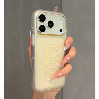 Đơn Giản Apple Blueberry Line Minh Họa Matte Trong Suốt Màu Hồng Ốp Lưng Điện Thoại iPhone 17Promax 17Pro 15 16 Pro Max Chống Sốc Nữ Điện Thoại Di Động
