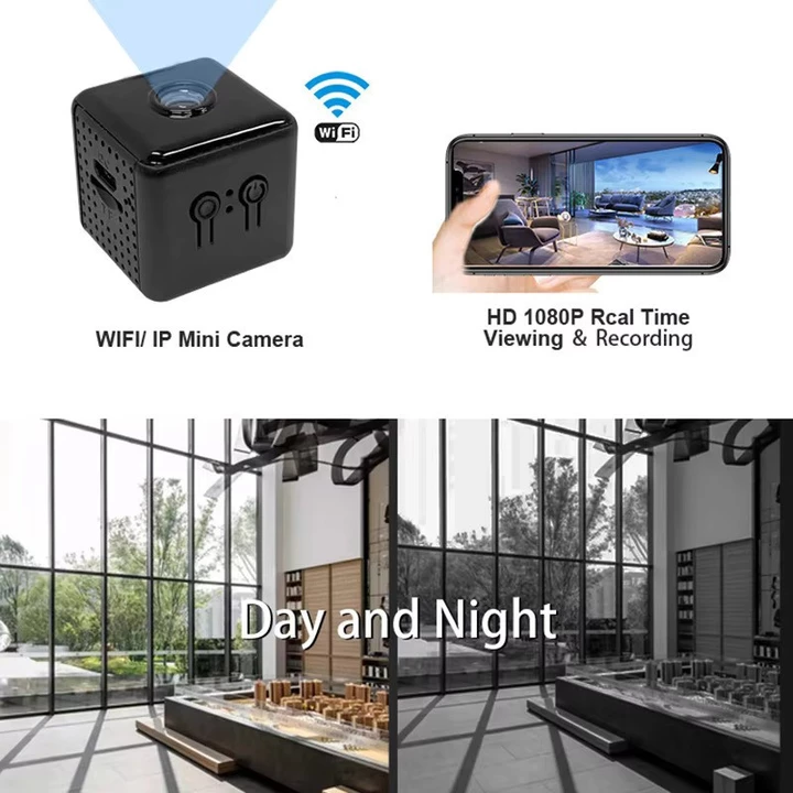 Camera Mini 1080P HD X6 MỚI Camera Wifi không dây nhỏ Phát hiện chuyển động ngoài trời Cảnh báo an ninh Camera quan sát ban đêm – 2