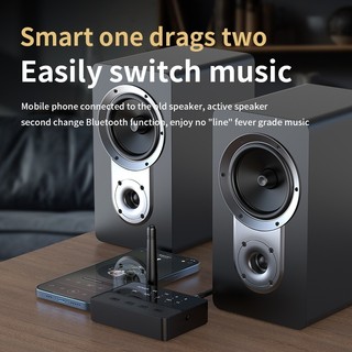 Bộ chuyển đổi âm thanh 2In1 Bluetooth 6.0 aptX / HD / SBC Bộ chuyển đổi âm thanh 3,5mm AUX Bộ thu stereo không dây Bộ chuyển đổi âm nhạc stereo