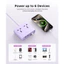Dải nguồn đa năng 6 trong 1 ORICO 2500W | 2 Ổ Cắm AC Đa Năng + 2USB-A + 2USB-C PD Sạc Nhanh Mini Để Bàn Nối Dài Dây Di Động Đa Cắm Du Lịch Bảo Vệ Chống Xước