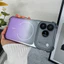 Vỏ mềm có màng ống kính màu gradient tương thích cho iPhone 11 pro max 12 pro max 13pro max 14 pro max 15 pro max 16 pro max 17 pro max