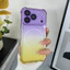 Vỏ mềm có màng ống kính màu gradient tương thích cho iPhone 11 pro max 12 pro max 13pro max 14 pro max 15 pro max 16 pro max 17 pro max