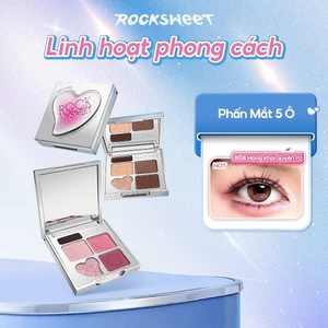 Rock Sweet RS Bảng phấn mắt 5g Bảng Highlight Và Tạo Khối bảng mắt makeupmat