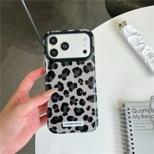 Ốp điện thoại xử lý iPhone 17 Pro max Leopard họa tiết họa tiết TPU chất liệu IMD