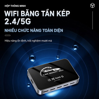 8+64GB CarPlay AI Box Bộ chuyển đổi CarPlay không dây, Android Box CarPlay, CarPlay không dây cho Apple CarPlay