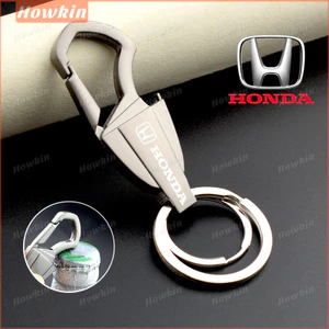 HONDA Móc Khóa Kiêm Dụng Cụ Mở Nắp Chai Bằng Hợp Kim Cao Cấp
