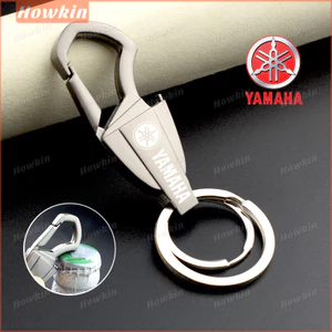 Móc khóa hợp kim hình logo sáng tạo dành cho xe Yamaha