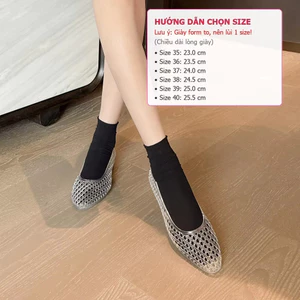 Hàn Quốc Thạch Hàn Quốc Giày Nông Miệng Pha Lê pvc Giải Trí Ngoài Trời Mũi Nhọn Dép Dép