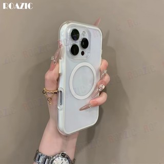 Ốp Sạc Từ Tính Sang Trọng Tương Thích Cho Redmi Turbo 5 Max 5 4 Pro 4 Trong Suốt 2 Trong 1 Chống Sốc Chống Rơi Thẩm Mỹ Kẹo Jelly Vỏ Điện Thoại Mềm BK03