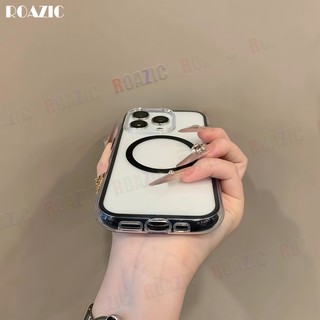 Ốp Sạc Từ Tính Sang Trọng Tương Thích Cho Redmi Turbo 5 Max 5 4 Pro 4 Trong Suốt 2 Trong 1 Chống Sốc Chống Rơi Thẩm Mỹ Kẹo Jelly Vỏ Điện Thoại Mềm BK03