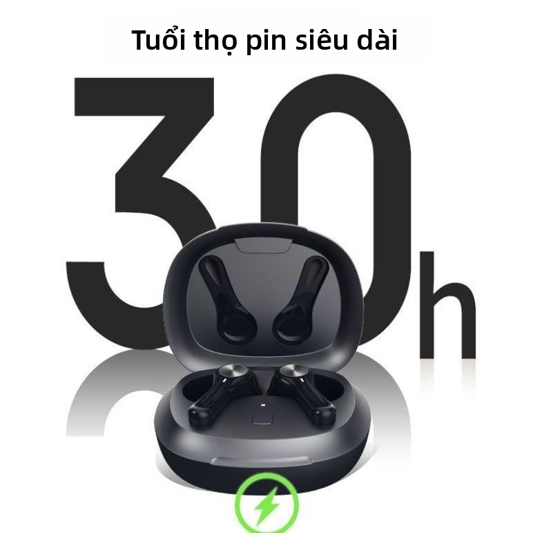 1 Cặp máy trợ thính Bluetooth có thể sạc lại — Bộ khuếch đại thính giác tăng cường tiếng ồn không dây (Thích hợp cho người lớn và người cao tuổi)