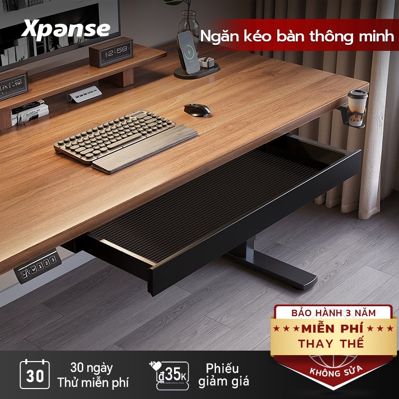 Ngăn kéo gầm bàn Xpanse - Cất gói ẩn gọn gàng , Phù hợp bàn làm việc & bàn gaming