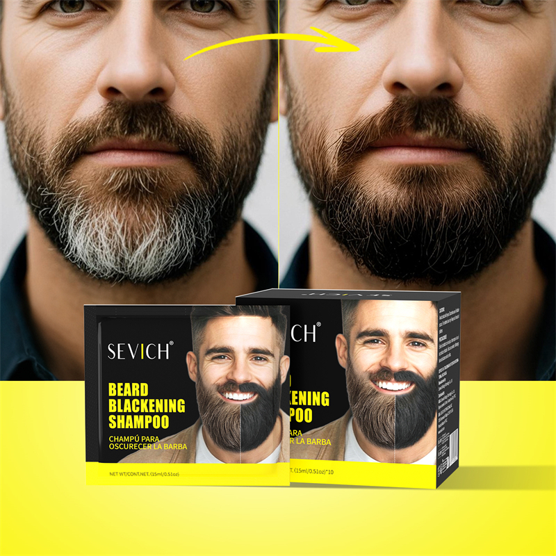 Dầu gội râu SEVICH Men Black Color Beard Dye