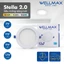 Đèn Led Âm Trần Downlight WELLMAX, Phòng Đèn Âm Trần Siêu Sáng Đơn Màu 3W 6W 9W 12W 220-240V BH 1Năm