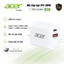 Acer Bộ sạc nhanh Type C + USB A PD 20W Power Adapter Không Nóng Máy An toàn và ổn định thích hợp cho for iP 15 14 13 12 C02