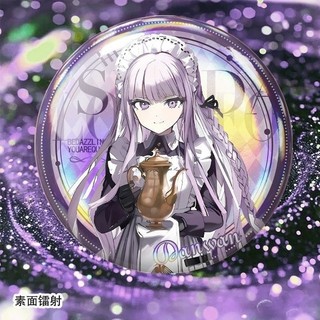 Danganronpa Monokuma Naegi Makoto Kirigiri Kyouko Anime Huy Hiệu Nút Thổ Cẩm Chân Cosplay Bộ Sưu Tập Đồ Chơi Túi Trang Trí Quà Tặng