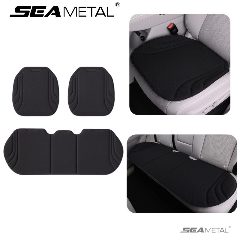 SEAMETAL Đệm Ghế Ô Tô Rong Biển Sợi Ghế Bao Da Cao Su Bọc Ghế Ô Tô Tấm Bảo Vệ Miếng Lót Chống Trơn Trượt Ghế Thảm