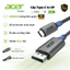 Acer Cáp chuyển đổi USB C sang DP 4K 60HZ 2K 165Hz Dây Type-C to DisplayPort Nhôm chắc chắn Cắm & Chạy cho màn hình/ máy chiếu/ hdtv/ máy tính xách tay UC413