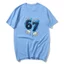Tôi 6 Tuổi Bây Giờ Tôi 7 Sinh Nhật 7th 6 7 Áo Đi Biển Hipster Áo Cotton Cổ Tròn 5XL 6XL Quần Áo Ngắn Tay Dạo Phố Áo Thun