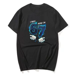 Tôi 6 Tuổi Bây Giờ Tôi 7 Sinh Nhật 7th 6 7 Áo Đi Biển Hipster Áo Cotton Cổ Tròn 5XL 6XL Quần Áo Ngắn Tay Dạo Phố Áo Thun
